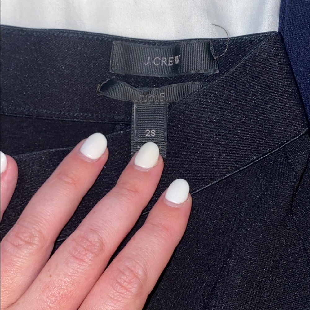 JCrew Pixie Pant - Black -  2S